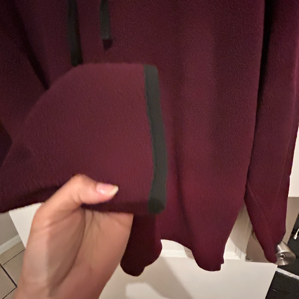 Victoria's Secret Deep Burgundy Hoodie - Picture 7 of 8